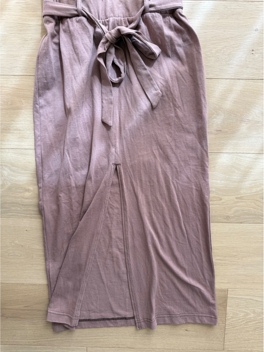 Free People FP Beach Randi Brownie Midi Dress Halter Belted Brown Size S NWT - Picture 4 of 8